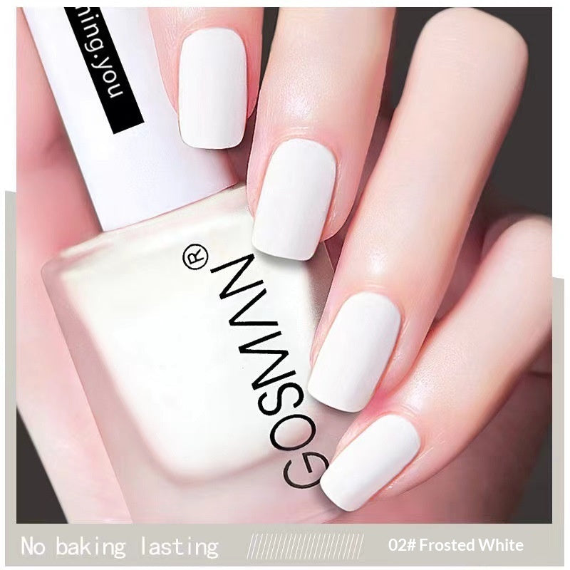 Gosman Quick-dry Matte Nail Polish, Non-peel