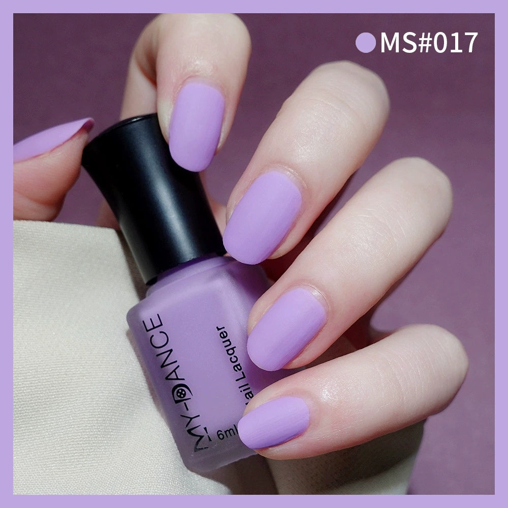 MyDance No Bake Velvet Matte Scrub Nail Polish