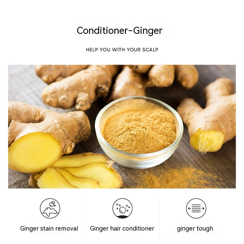 Semama Ginger Soft Hair Conditioner Shui Yang Repair Soft Hair Moisturizing Hair Care Mild Clean Hair Conditioner