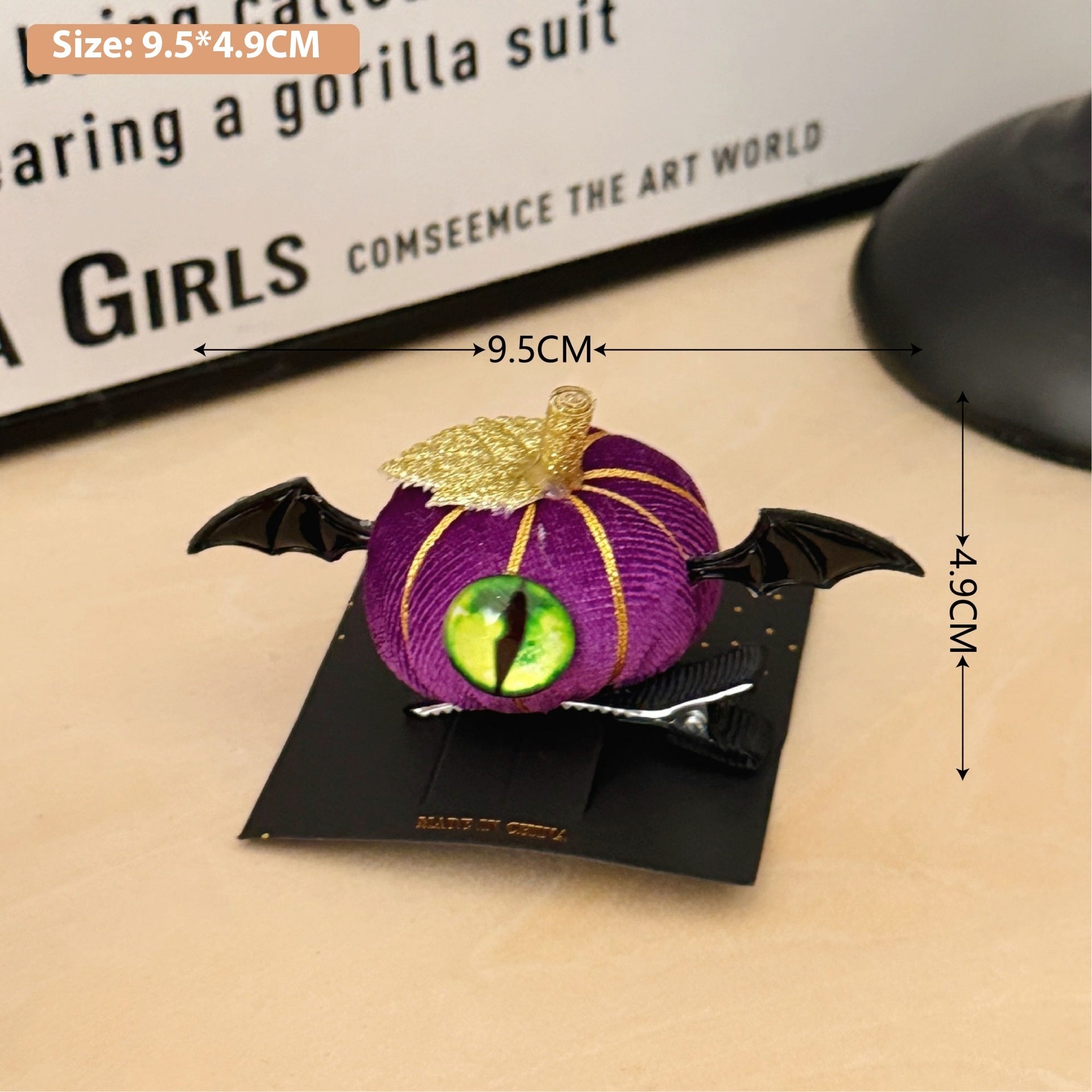 New Halloween Children's Bow Funny Barrettes
