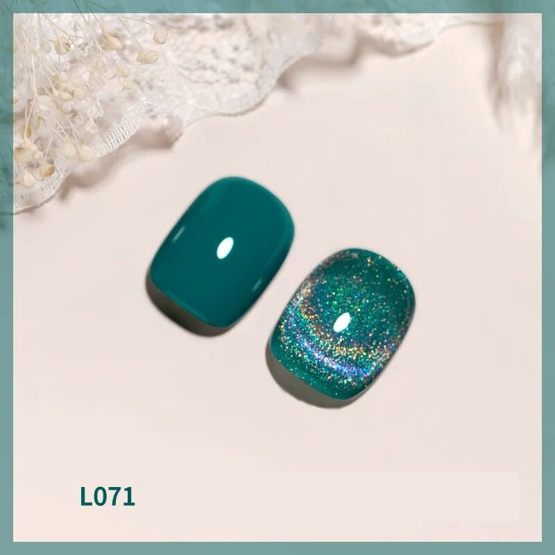 Bole Colorful Laser Cat Eye Nail Polish