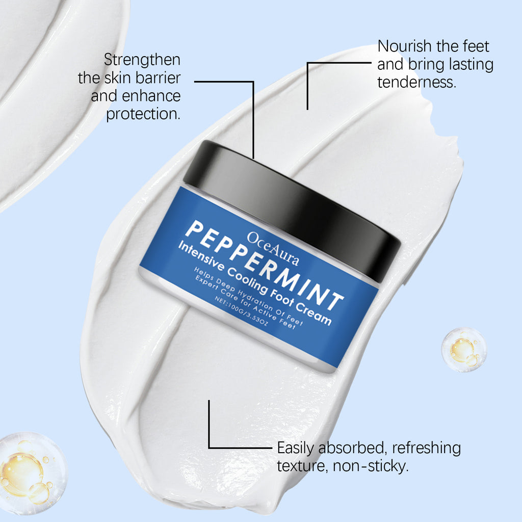Cool And Comfortable Foot Cream