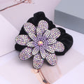 Ethnic Feng Shui Diamond Fabric Pig Intestine Hair Tie Headdress