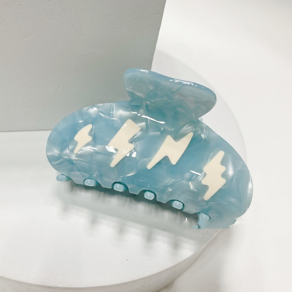 Cute Baby Blue Sky And White Clouds Large Shark Clip