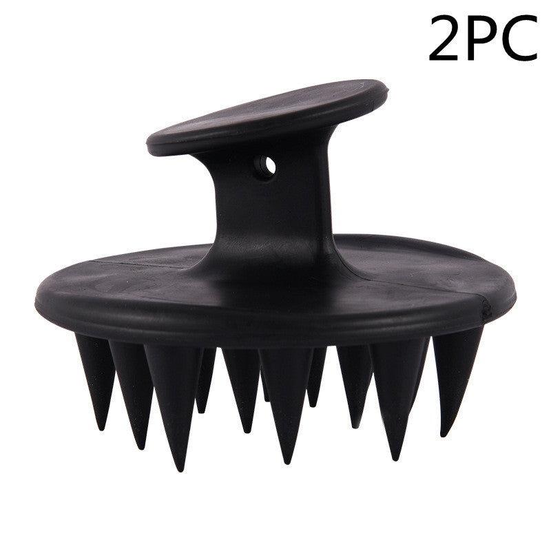 Massage Silicone Shampoo Brush To Clean Hair Comb