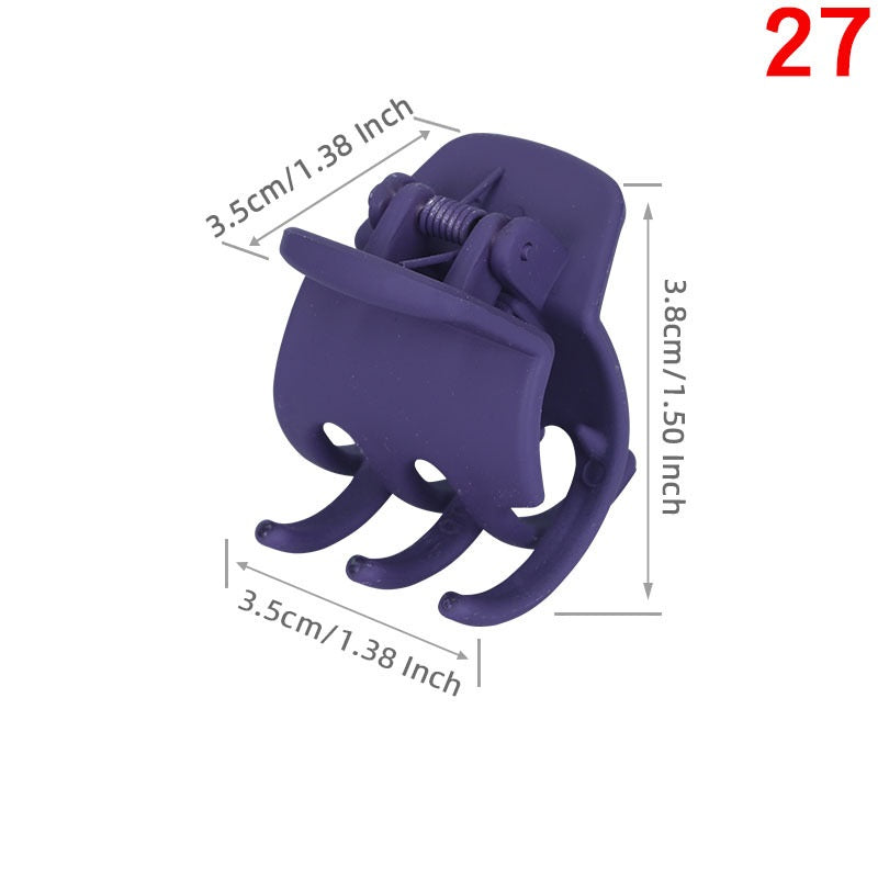 High Ponytail 3 Teeth Claw Clip Fixed Gadget Small Headdress