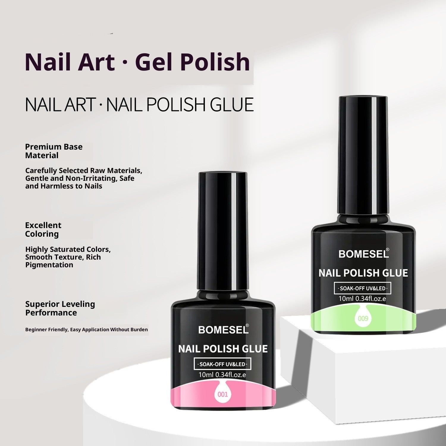 Nail Beauty Polish Gel Phototherapy Plastic Solid Color
