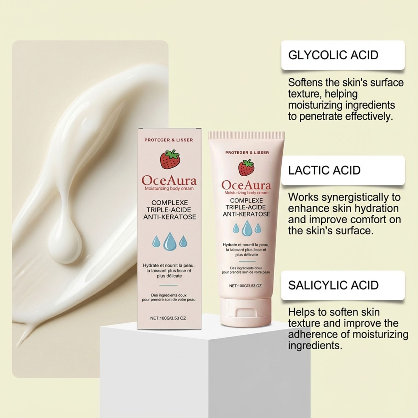 Moisturizing Body Cream For Dry Skin