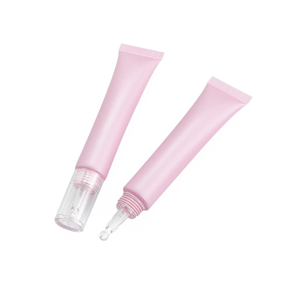 Cosmetic Tube Zinc Alloy Ceramic Massage Head Droplet Cap Serum Eye Cream Lipstick