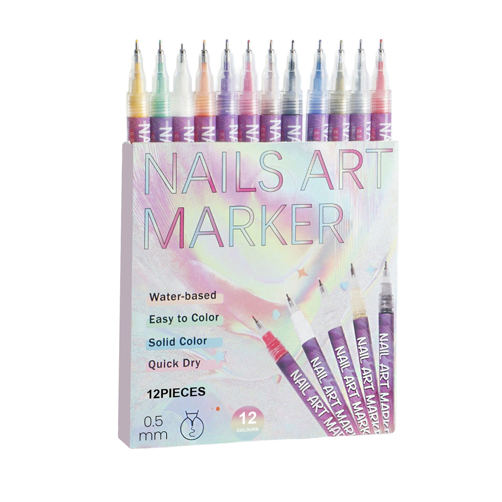 DIY Nail Art Marker Painting Pen