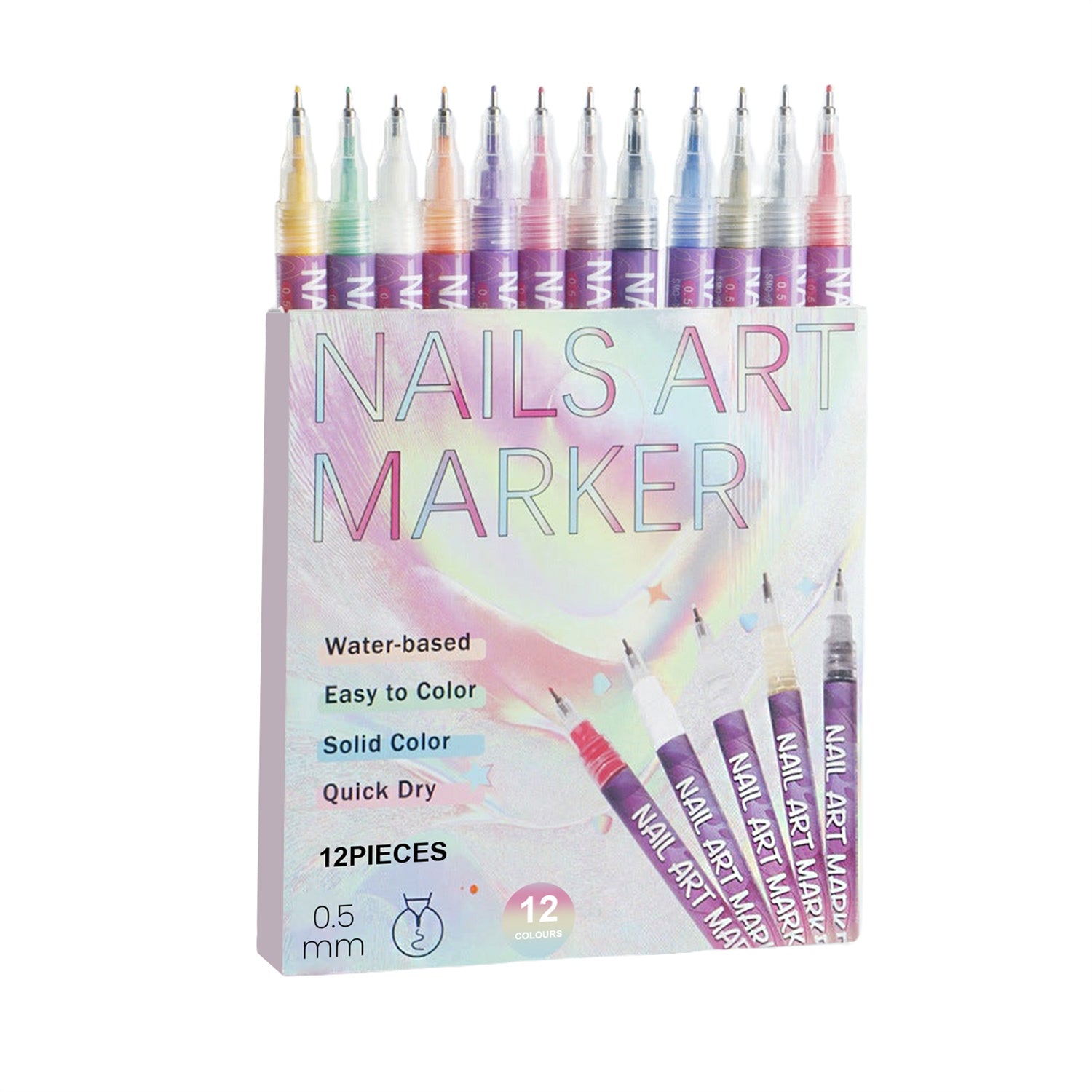 DIY Nail Art Marker Painting Pen