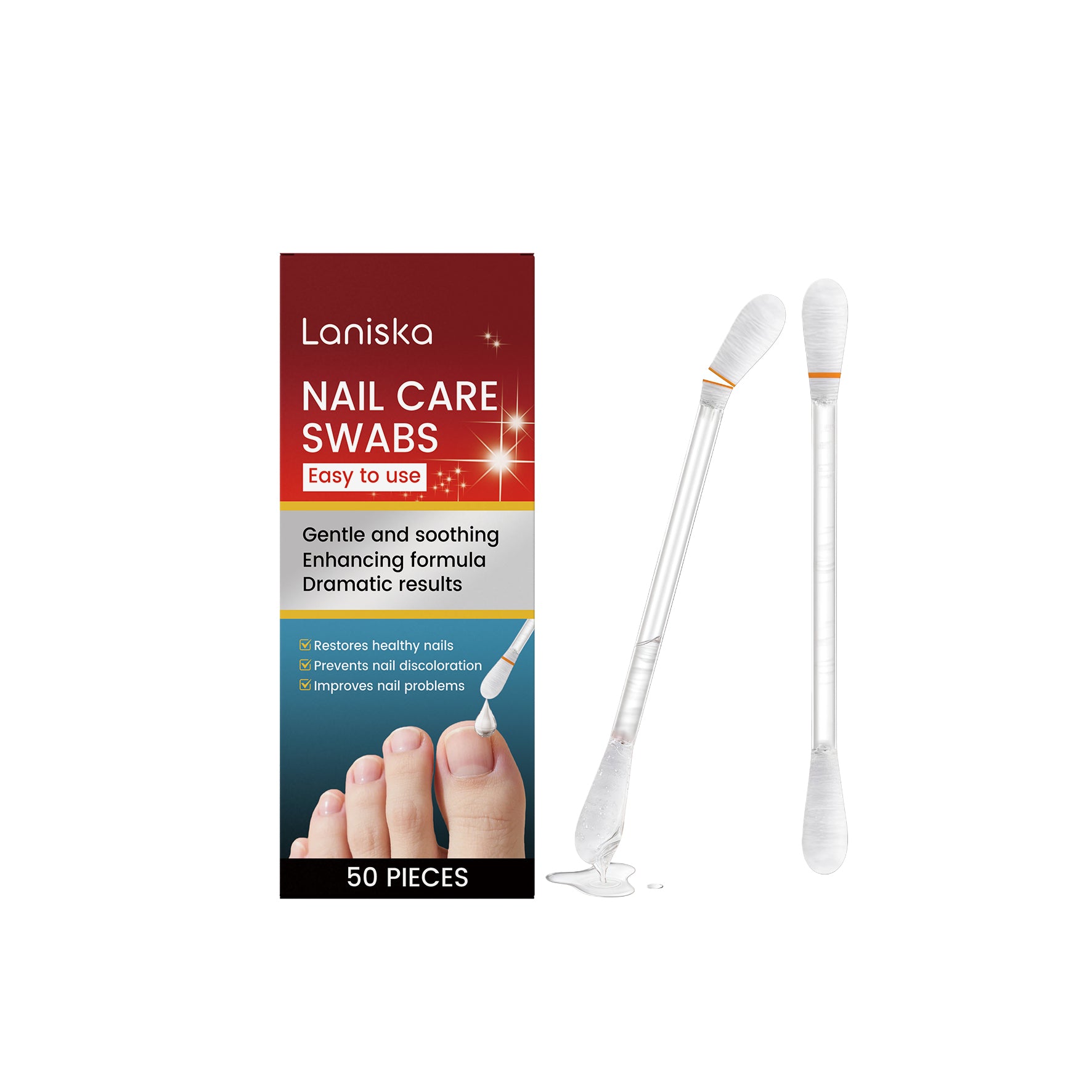 Laniska Nail Care Cotton Swab