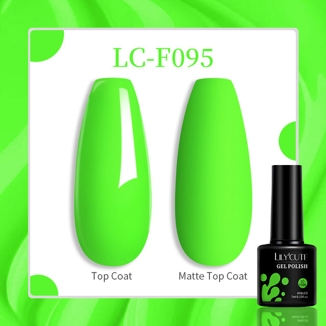 Lilycute 7ML Nail Gel Polish Summer Neon Gel Polish