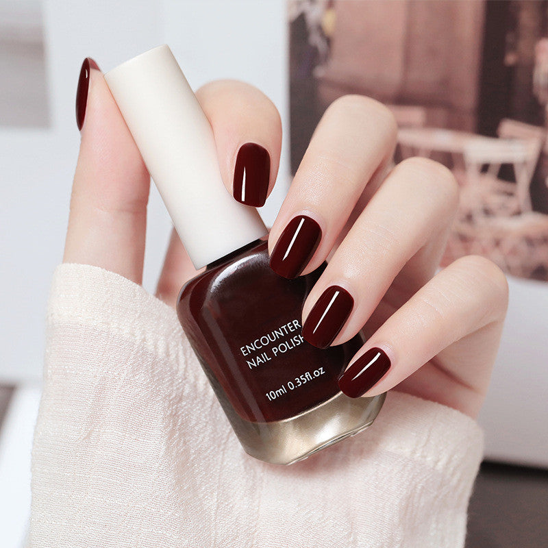 Encounter Water Based No Bake Nail Polish Can Be Torn