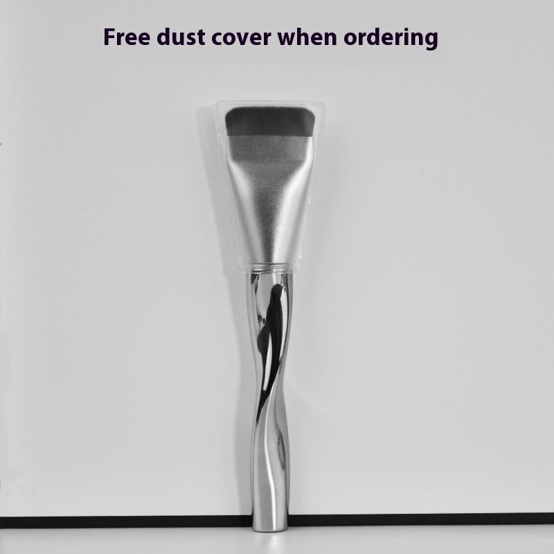 Spiral One-shaped Powder Foundation Brush Lightweight Smear-proof Makeup Beauty Tools