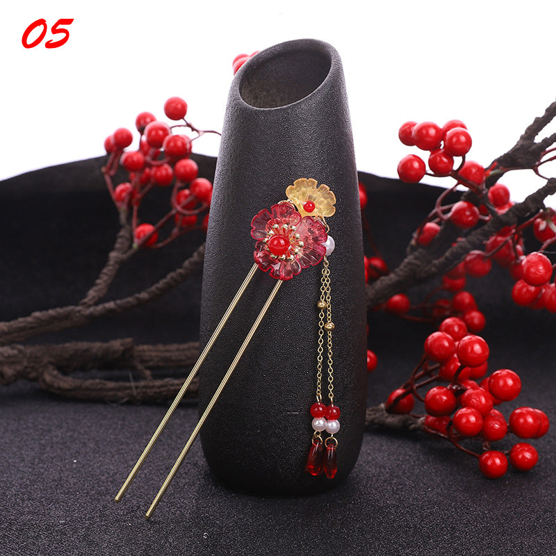 Antique Hairpin Plate Hair Fringe Comb Simple Atmosphere