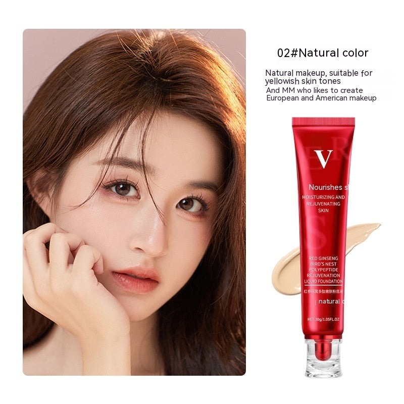 Polypeptide Skin Care Liquid Foundation Long-lasting Moisturizing Concealer