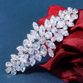 Women's Inlaid Zircon Spring Clip