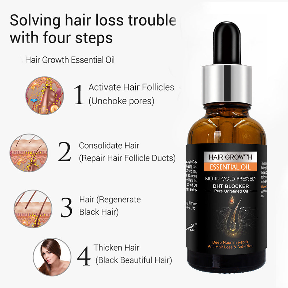 New Type Clean Dandruff Hair Growth Essential Oil Ginger Shampoo