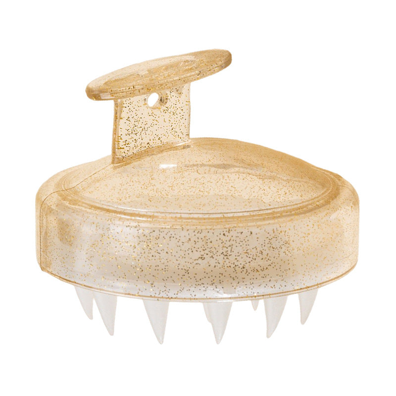 Transparent Silicone Shampoo Brush Soft Tooth Massage