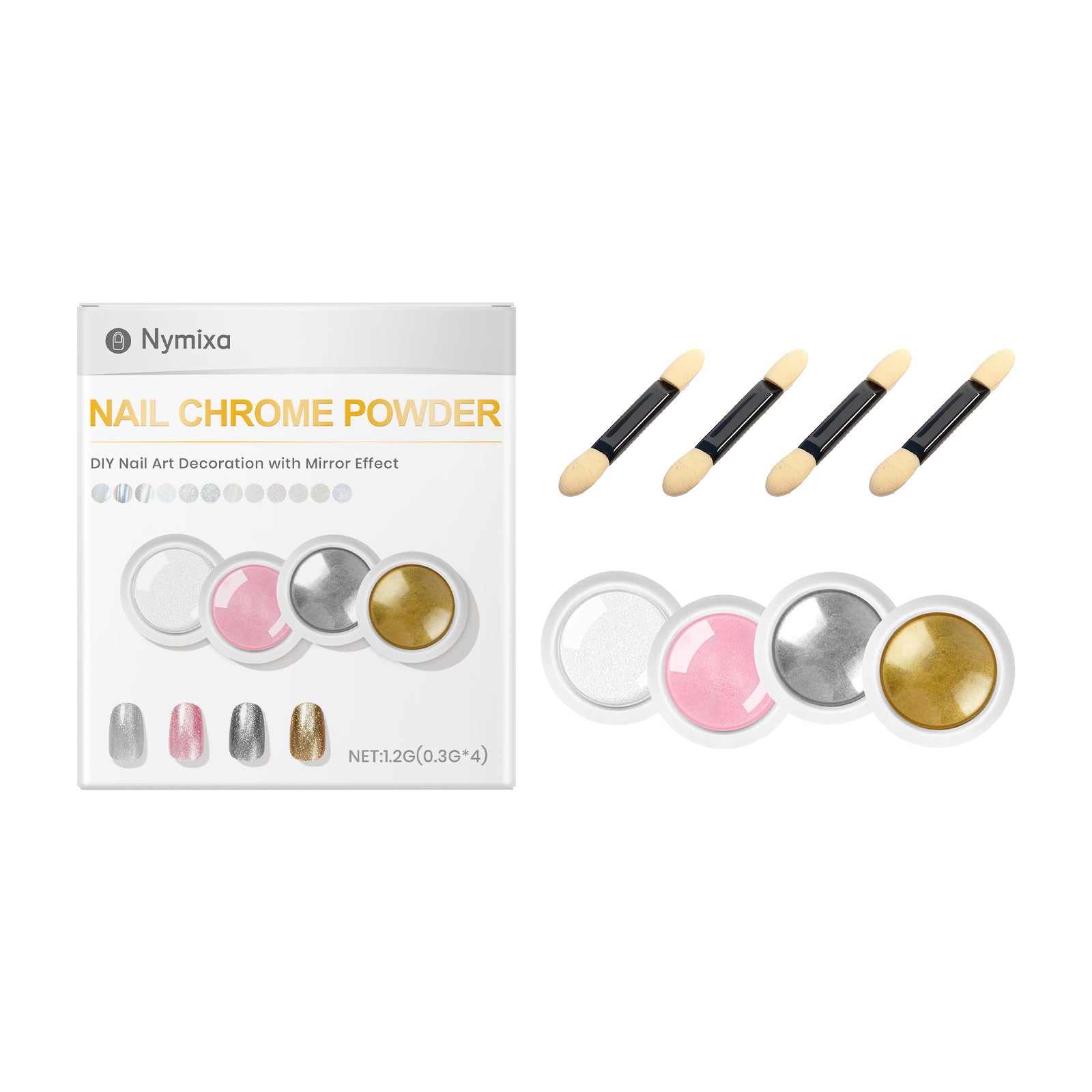 Nymixa Nail Chrome Powder