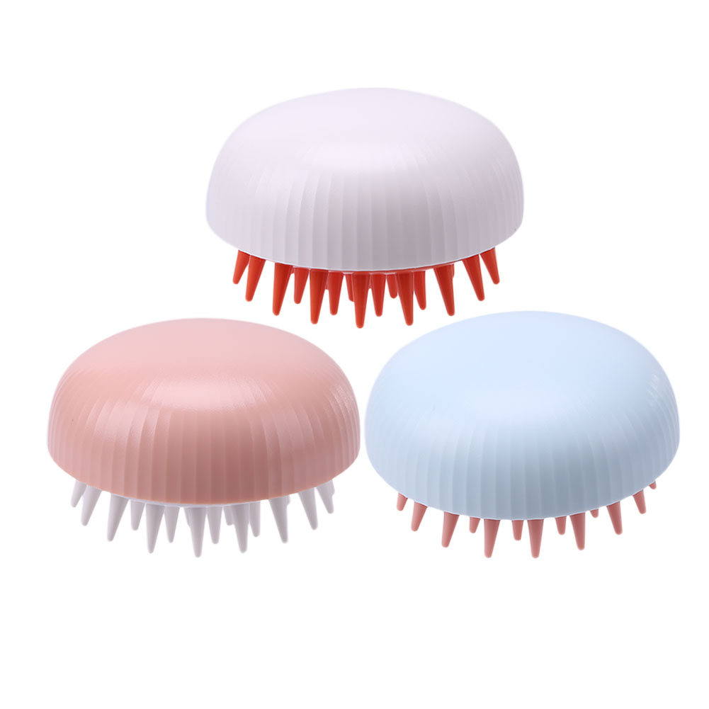 Hair Washing Silicone Brush Ladies Head Scratching Adult Children Shampoo