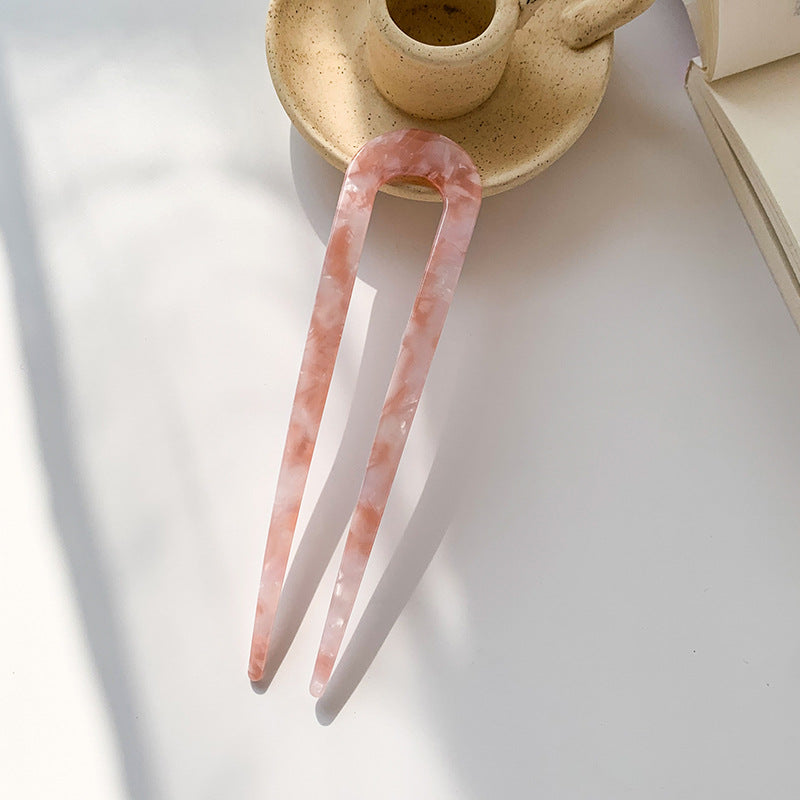 Fashion Personality Acetate Hairpin Simple Hairpin