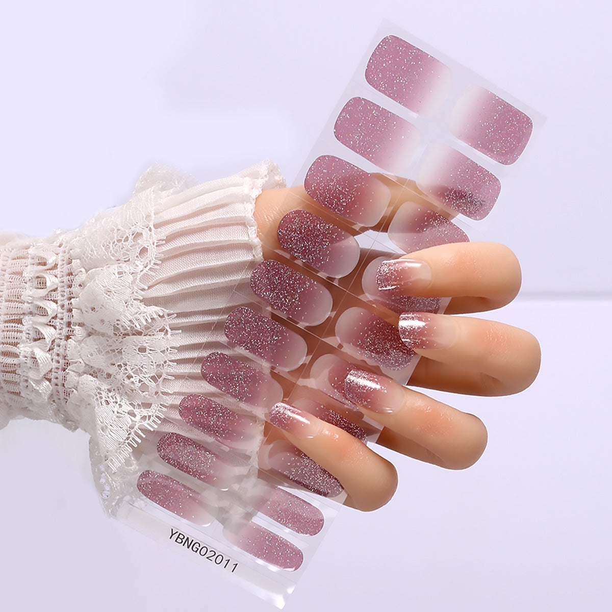 Get Nail Stickers Semi-cured Heating Lamp Nail Sticker