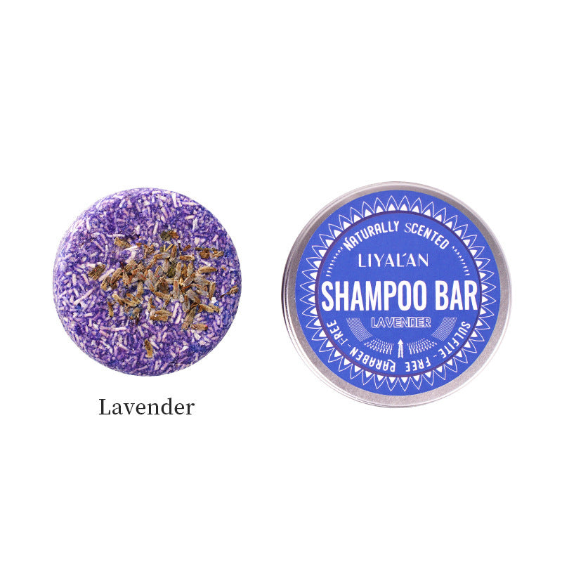 LiyaL'an Round Green Tea Soap Shampoo