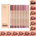 Outline 12-color Lipstick Matte Lip Liner Suit