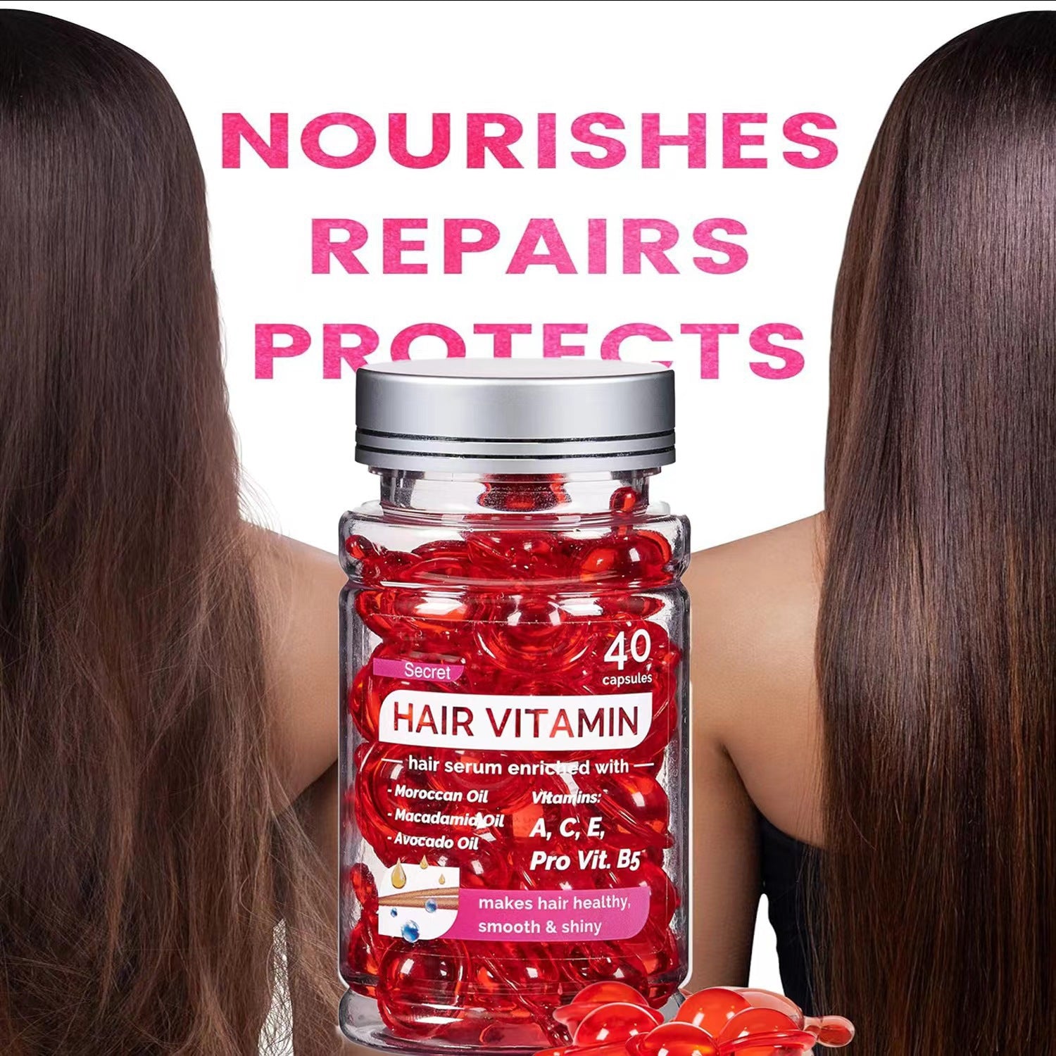 Secret Biotin Hair Essential Oil Hair Care Capsules