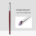 Painting Mahogany Stick Nail Painting Brushes