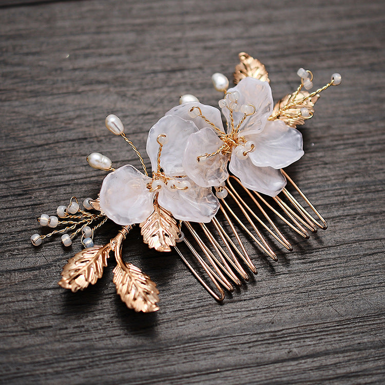 Hair Accessories Mori Style Comb Earrings Set