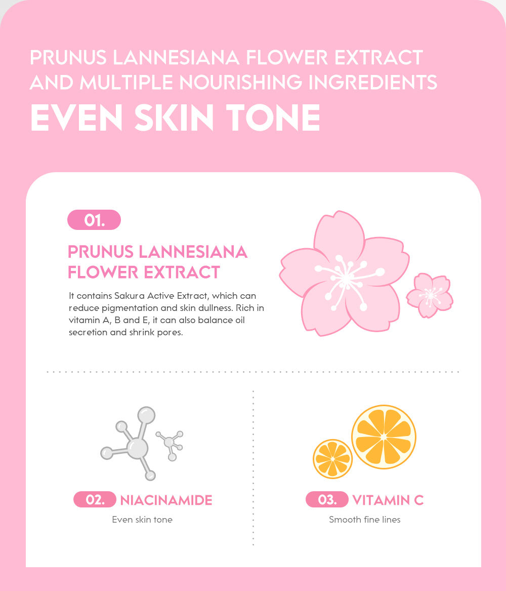 Cherry Blossom Moisturizing  Cream 25g Hydrating Cream