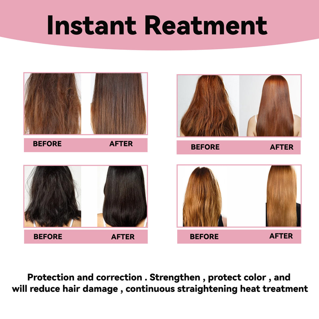 Black Dress One Comb Straight Free Pull-free Straight Hair Soft Macerating Agent Shaping One Comb Straight Gentle Not Hurt Hair Hair Relaxer