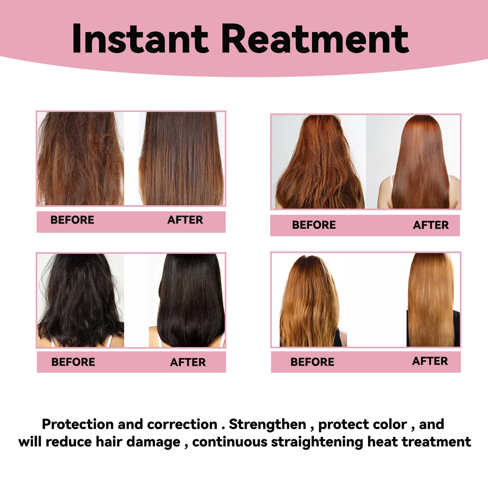 Black Dress One Comb Straight Free Pull-free Straight Hair Soft Macerating Agent Shaping One Comb Straight Gentle Not Hurt Hair Hair Relaxer