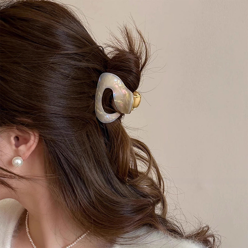 Acetate Elegant Headdress Barrettes Women