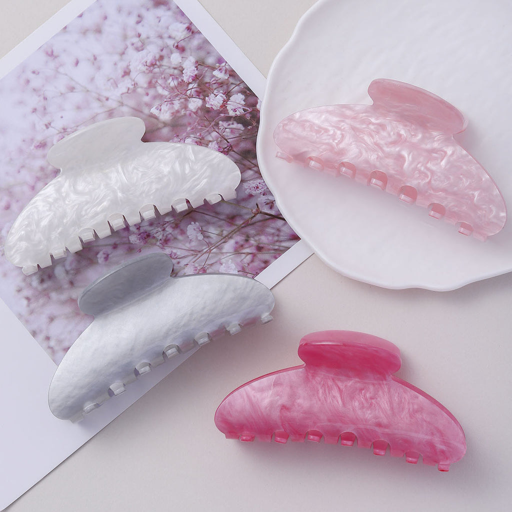 Retro Acrylic Simple Ins Hair Clip
