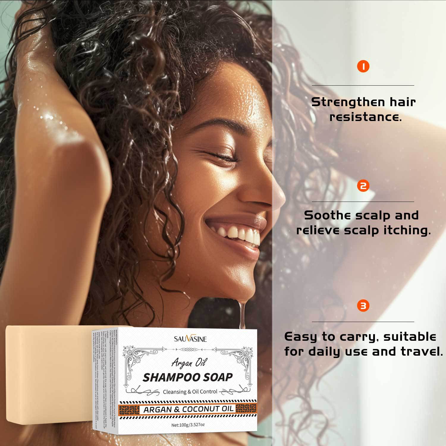 Sauvasine A Dry Oil Shampoo Soap