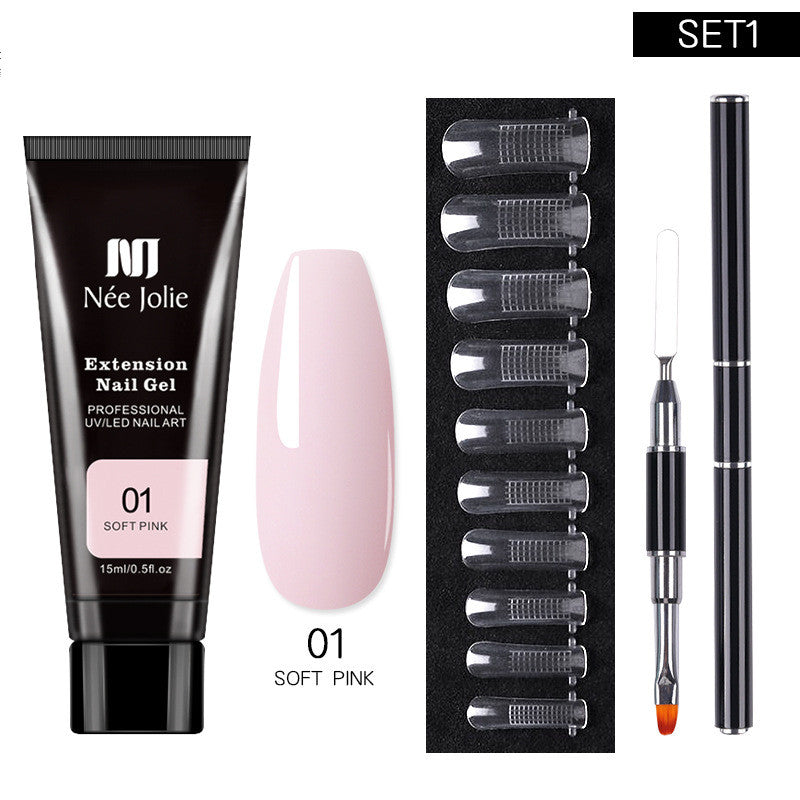 Nee Jolie Nail Art Solid Extension Glue Set
