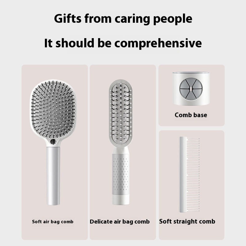 Comb Women's Airbag Comb Special Long Hair Air Cushion Comb Household Anti-static Fluffy Portable Scalp Press Massage Comb