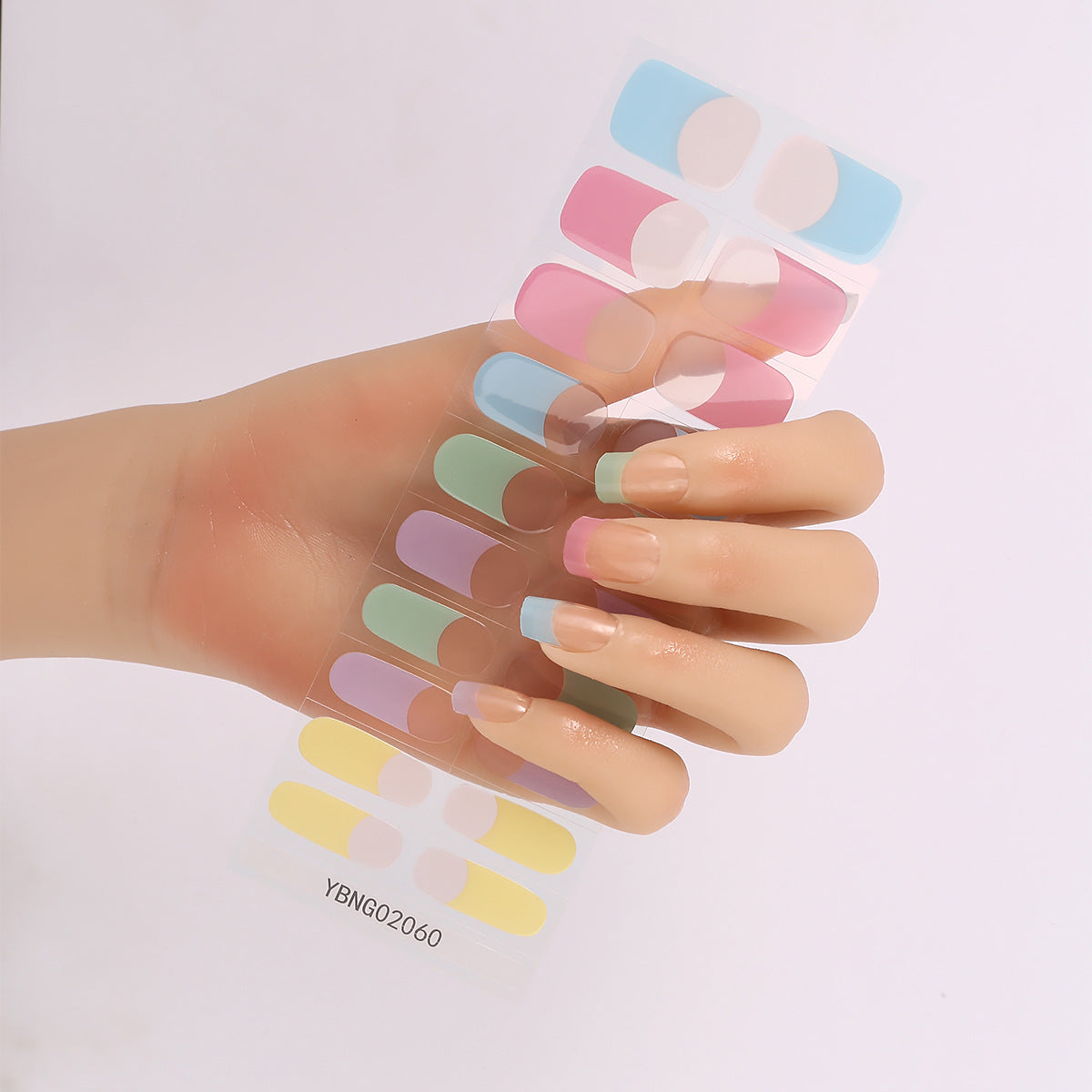 Get Nail Stickers Semi-cured Heating Lamp Nail Sticker