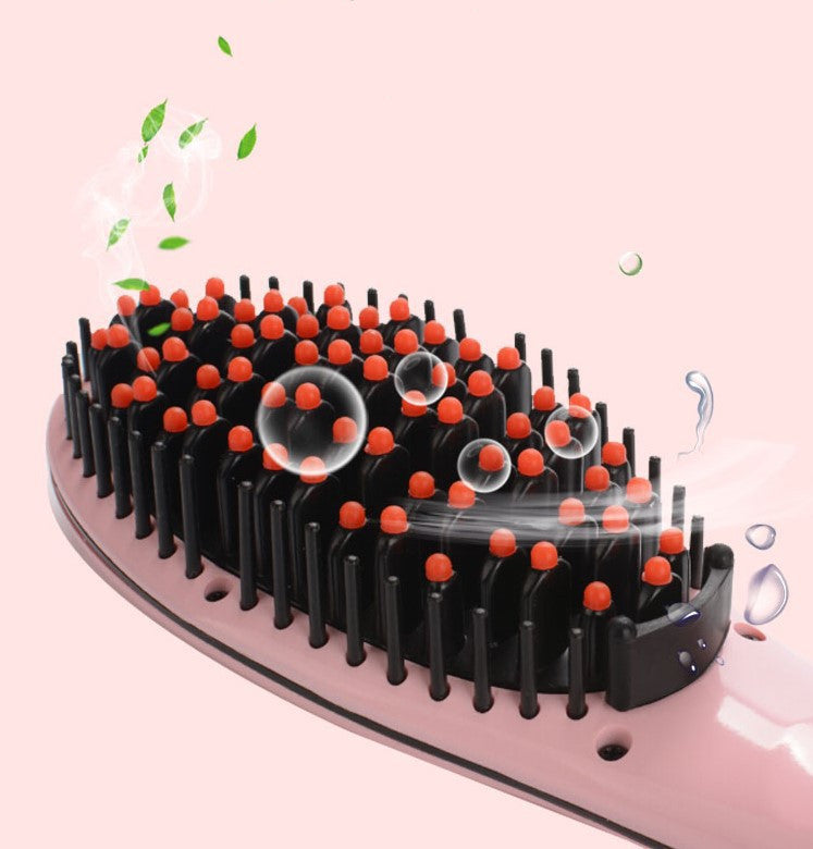 Ceramic Electric Clip Hairdressing Comb