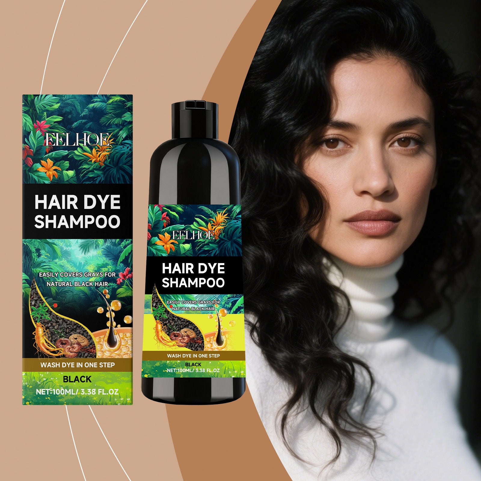Eelhoe Hair Dye Shampoo