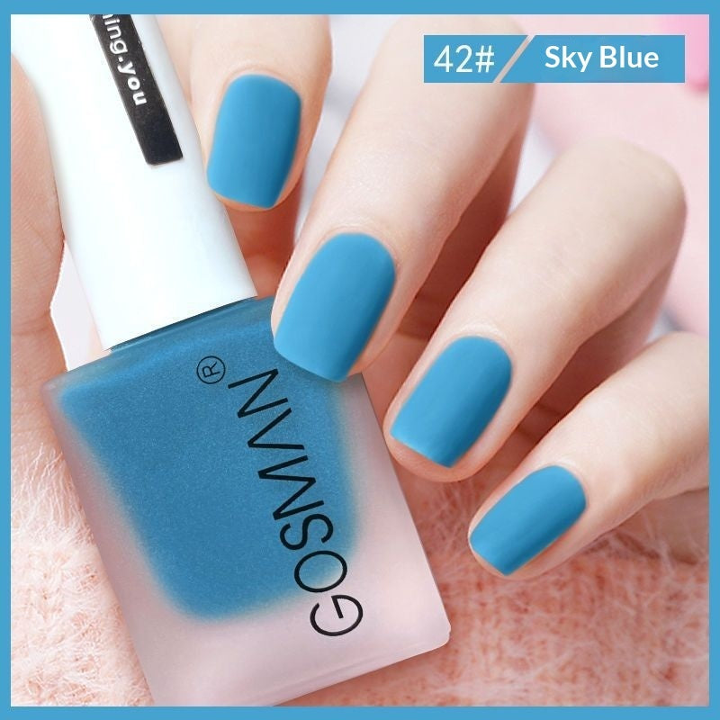 Gosman Quick-dry Matte Nail Polish, Non-peel