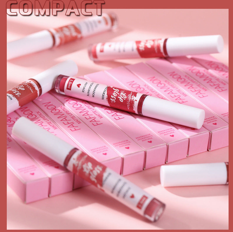 New No Stain On Cup Long-lasting Matte Non-fading Matte Velvet Lip Gloss