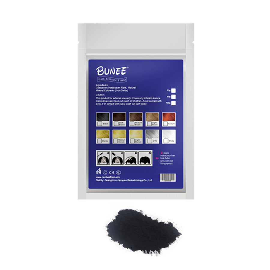 Bunee Plant Bagged Dense Hair Fiber 25g Disposable Hair Powder