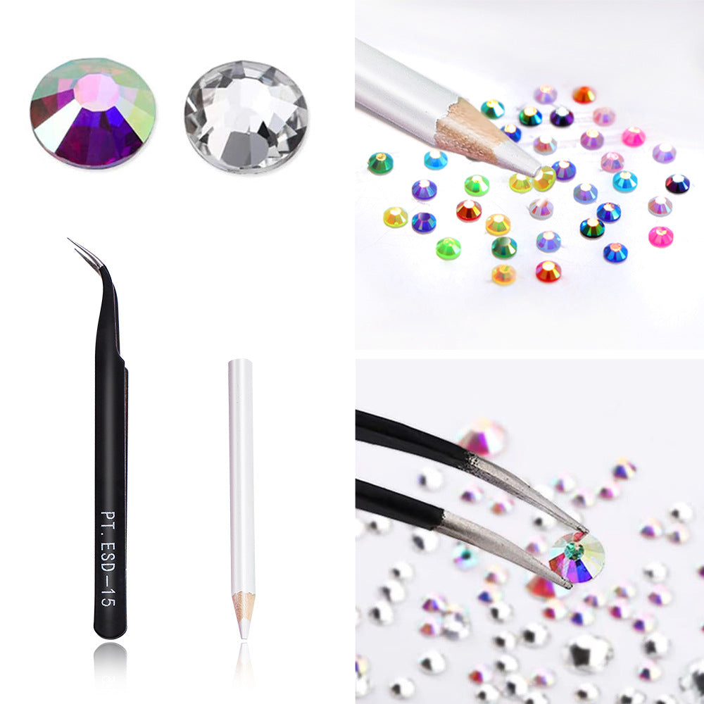 Nail Ornament 3 Mm20 Grid Boxed Jewelry Accessories