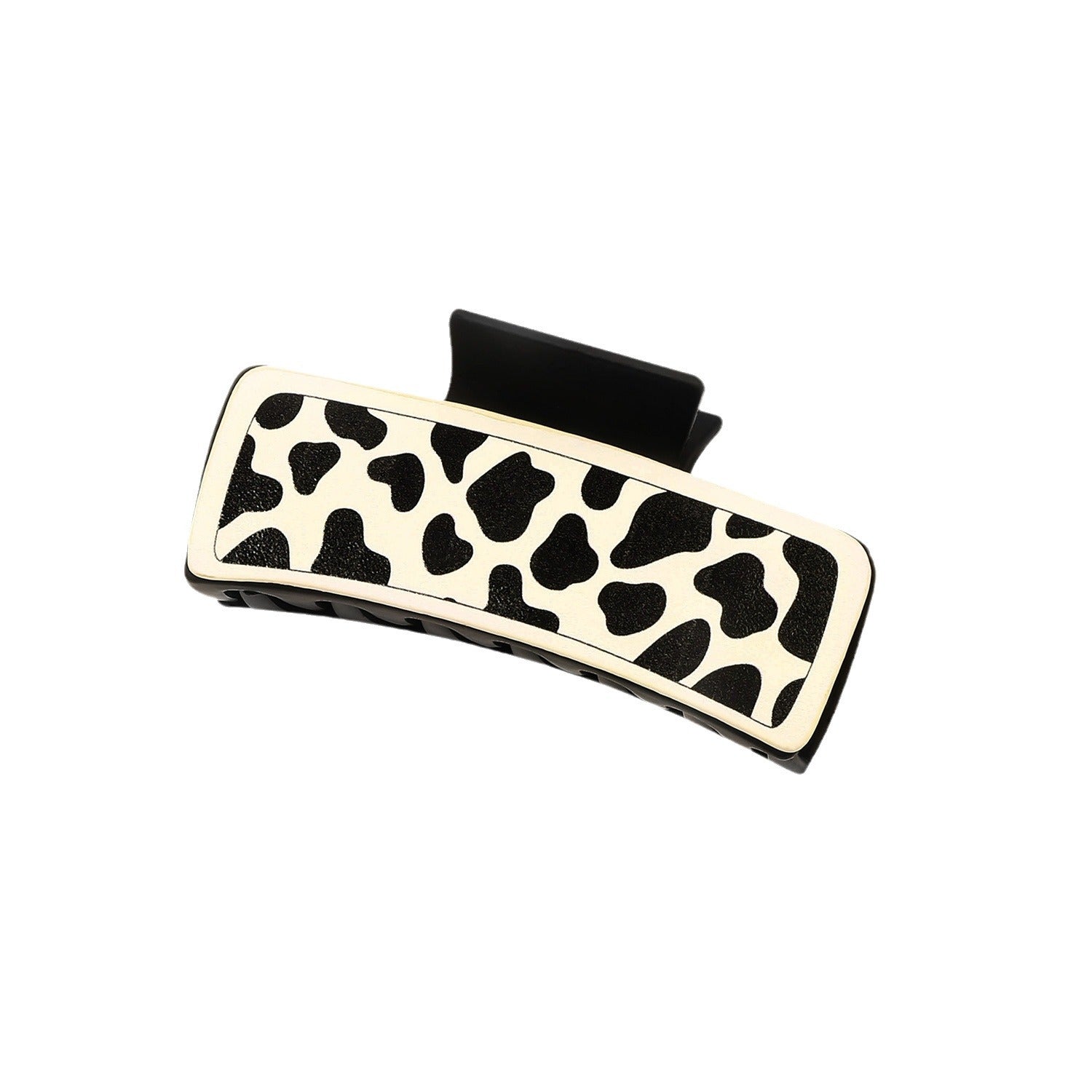 Western Denim Style Fashion Retro Printed Pu Barrettes