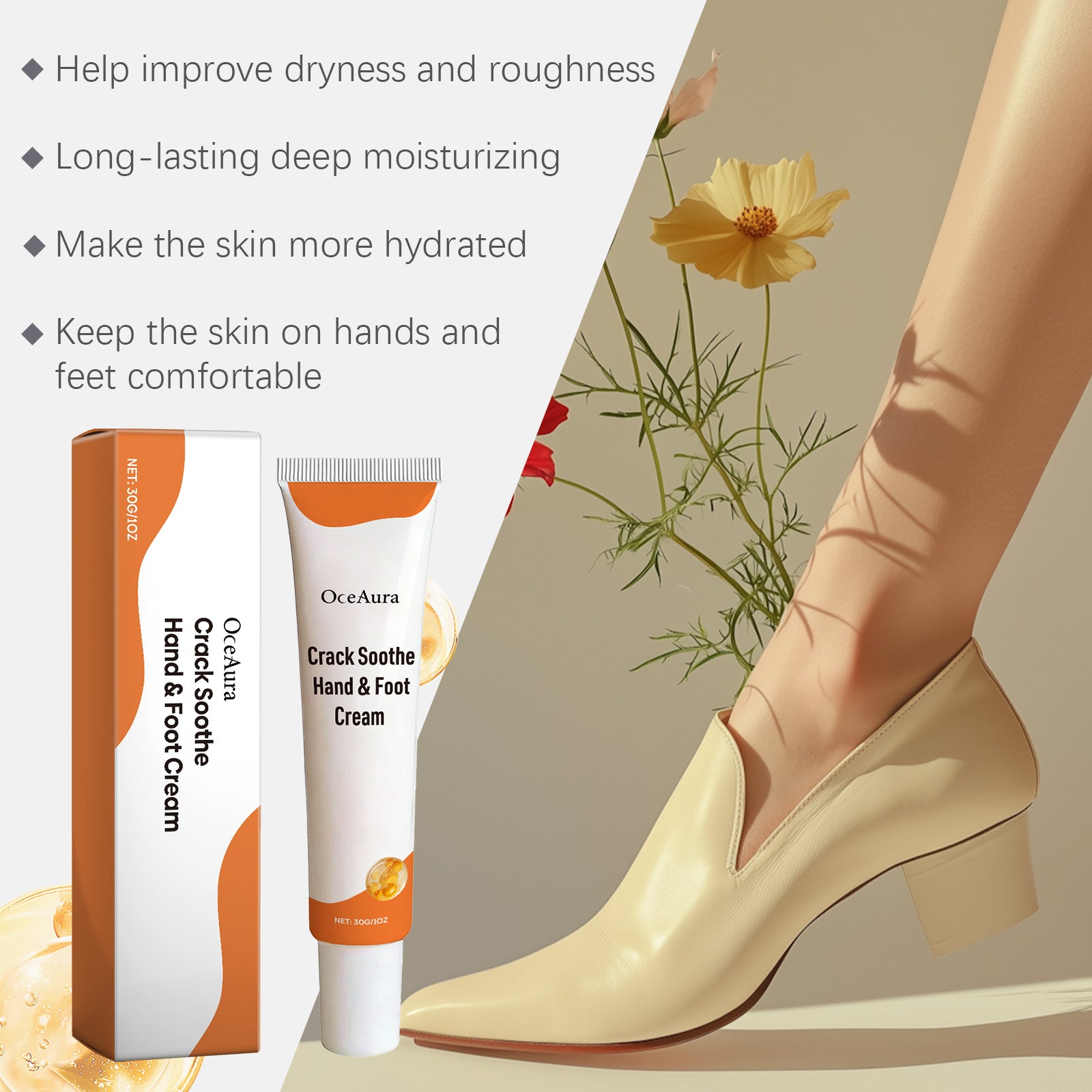 Moisturizing Hand And Foot Care Cream
